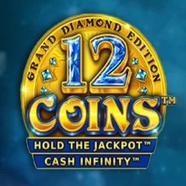 12 Coins Grand Diamond Edition game by Wazdan – logo hosted on Trino Casino
