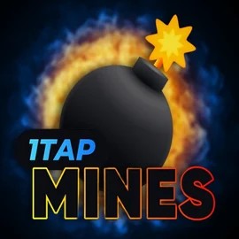 1Tap Mines logo by Turbo Games Trino Casino