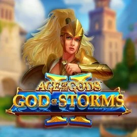 Age Of The Gods: God Of Storms 2 slot visual from Playtech available on trino-casino.org