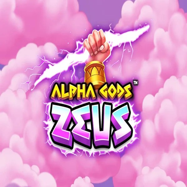 Official Slots logo: Alpha Gods Zeus by PearFiction Studios at Trino Casino