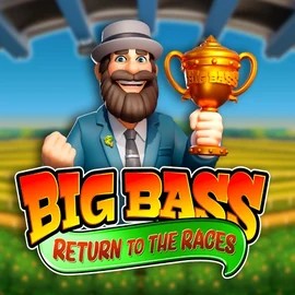 Big Bass Return to the Races game by Pragmatic Play – logo hosted on Trino Casino