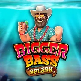 Bigger Bass Splash online game logo by Pragmatic Play on trino-casino.org