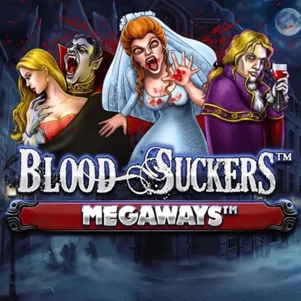 Blood Suckers Megaways slot logo by Red Tiger Gaming at Trino Casino