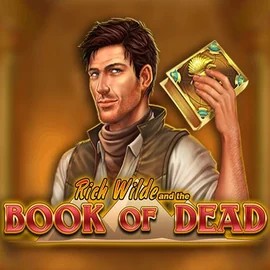 Book of Dead game by Play’n GO – logo hosted on Trino Casino