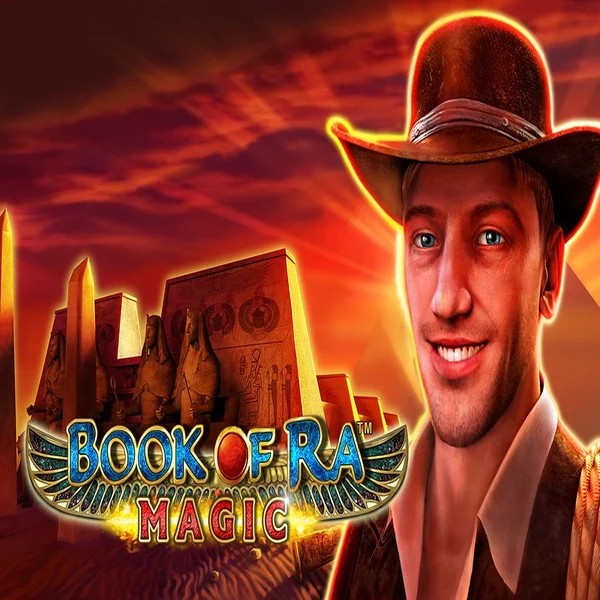 Book of Ra Magic logo by Greentube at Trino Casino