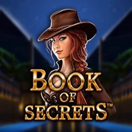 Book of Secrets slot logo by SYNOT Games at Trino Casino