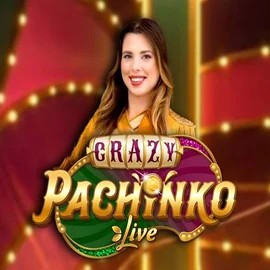 Live Casino logo of Crazy Pachinko from Evolution at Trino Casino