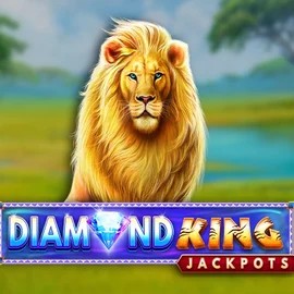 Diamond King Jackpots logo by SpinPlay Games at Trino Casino