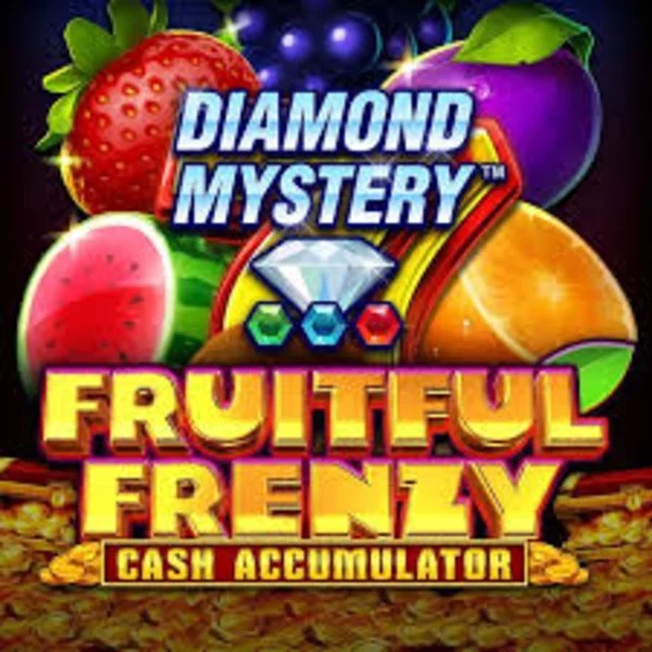 Diamond Mystery Fruitful Frenzy Cash Accumulator by Greentube, showcased at trino-casino.org – game logo