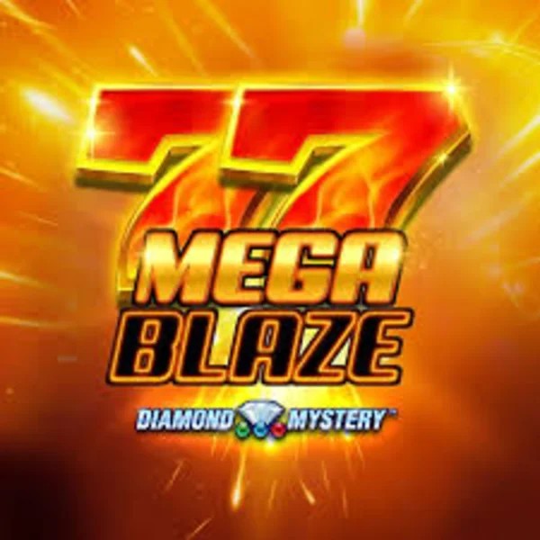 Diamond Mystery Mega Blaze slot logo by Greentube at Trino Casino