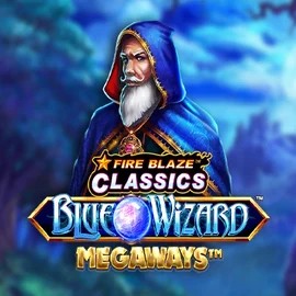 Try Fire Blaze Blue Wizard Megaways slot by Rarestone Gaming on trino-casino.org – logo image