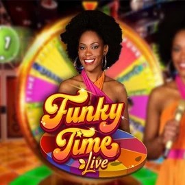 Funky Time game by Evolution – logo hosted on Trino Casino