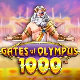 Official Slots logo: Gates of Olympus 1000 by Pragmatic Play at Trino Casino