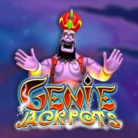 Genie Jackpots logo by Blueprint Gaming Trino Casino