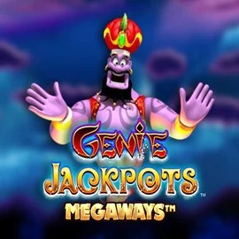 Genie Jackpots Megaways online game logo by Blueprint Gaming on trino-casino.org