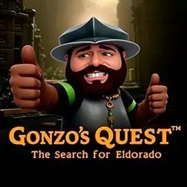 Gonzo's Quest game by NetEnt – logo hosted on Trino Casino