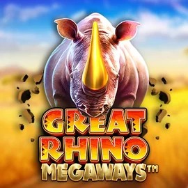 Slots logo of Great Rhino Megaways from Pragmatic Play at Trino Casino