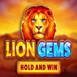 Lion Gems Hold and Win logo by Playson at Trino Casino