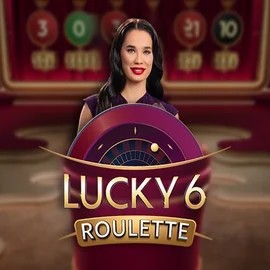 Lucky 6 Roulette logo by Pragmatic Play Trino Casino