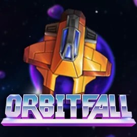 Orbitfall slot logo by ELK Studios at Trino Casino
