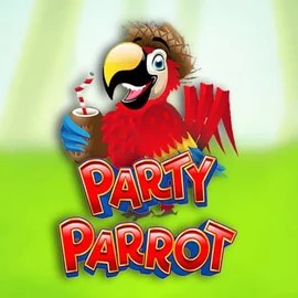 Official Slots logo: Party Parrot by Rival at Trino Casino