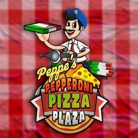 Peppe’s Pepperoni Pizza Plaza logo by Pragmatic Play Trino Casino