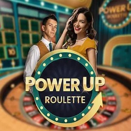 Official Live Casino logo: PowerUP Roulette by Pragmatic Play at Trino Casino