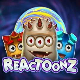 Reactoonz game by Play’n GO – logo hosted on Trino Casino