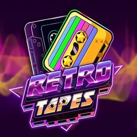 Retro Tapes slot icon by Push Gaming, available at Trino Casino