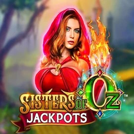 Sisters Of Oz Jackpots slot logo by Triple Edge Studios at Trino Casino