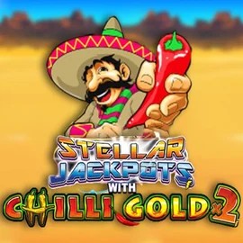 Stellar Jackpots with Chilli Gold x2 logo – Jackpots by Lightning Box Game at Trino Casino