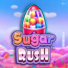 Sugar Rush online game logo by Pragmatic Play on trino-casino.org