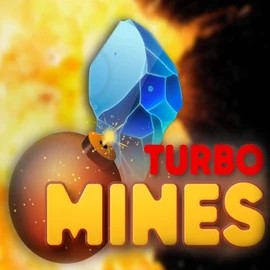 Turbo Mines logo by Turbo Games Trino Casino