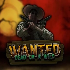 Wanted Dead or a Wild logo by Hacksaw Gaming Trino Casino