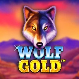 Wolf Gold slot logo by Pragmatic Play at Trino Casino